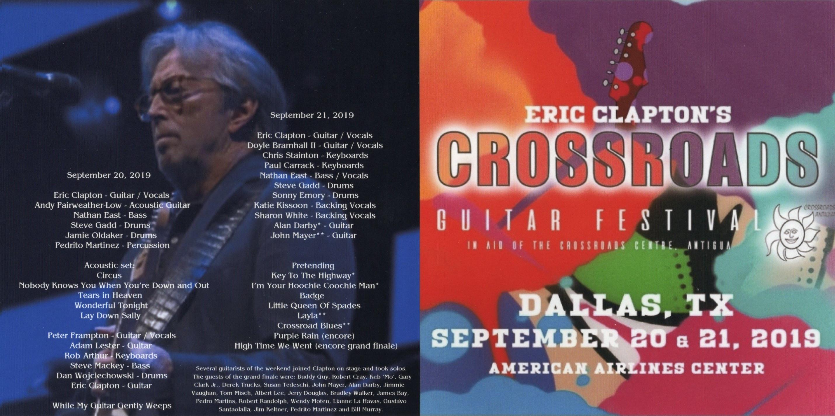 Crossroads Guitar Festival 2019 art